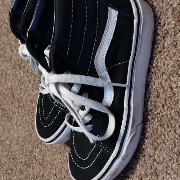 Vans off the wall US kids size 1.0 black - Picture 4 of 9